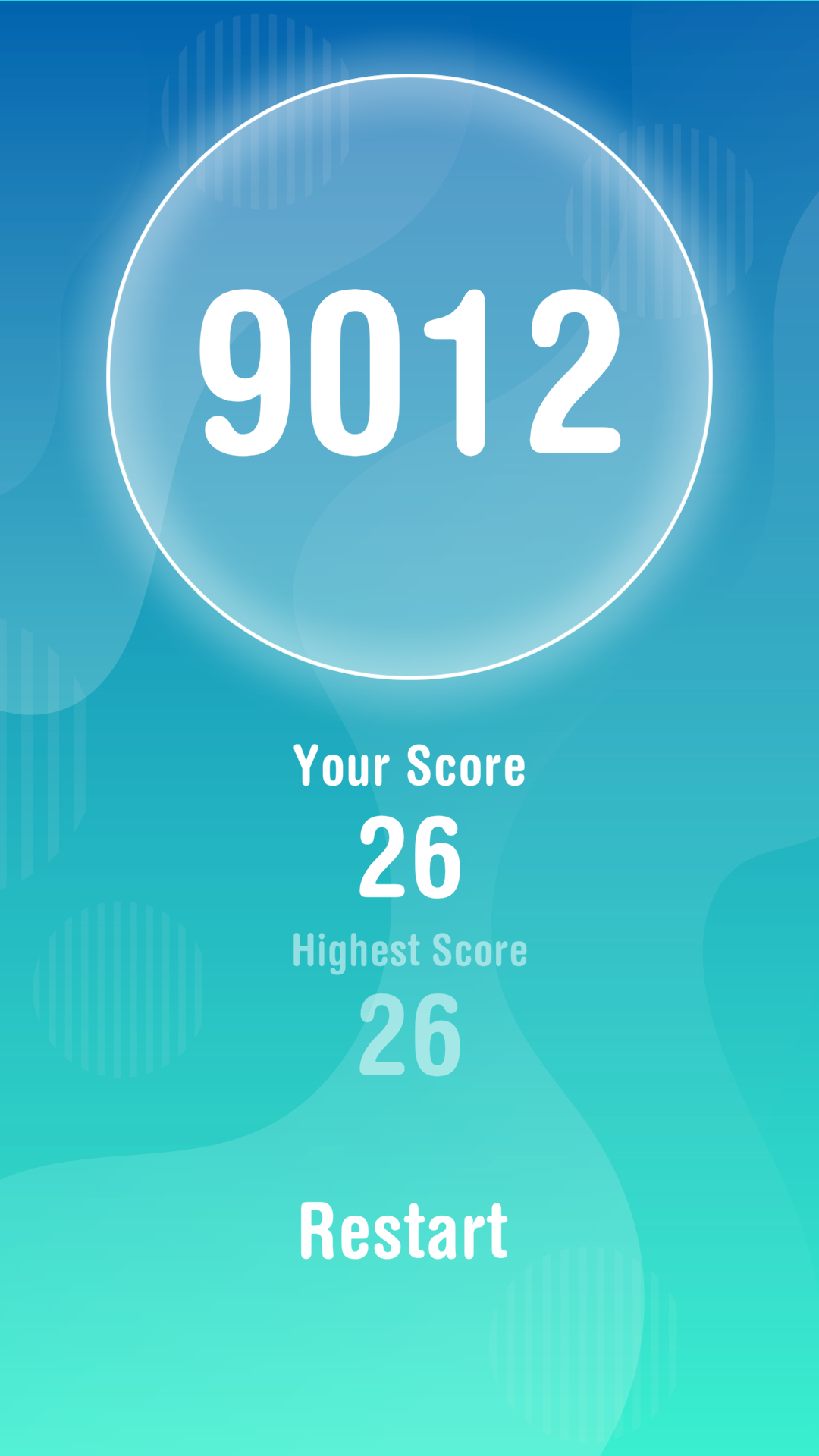 HIT 1000 game over